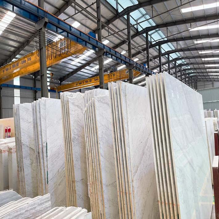 đá hoa cương marble onyx trắng vân xanh